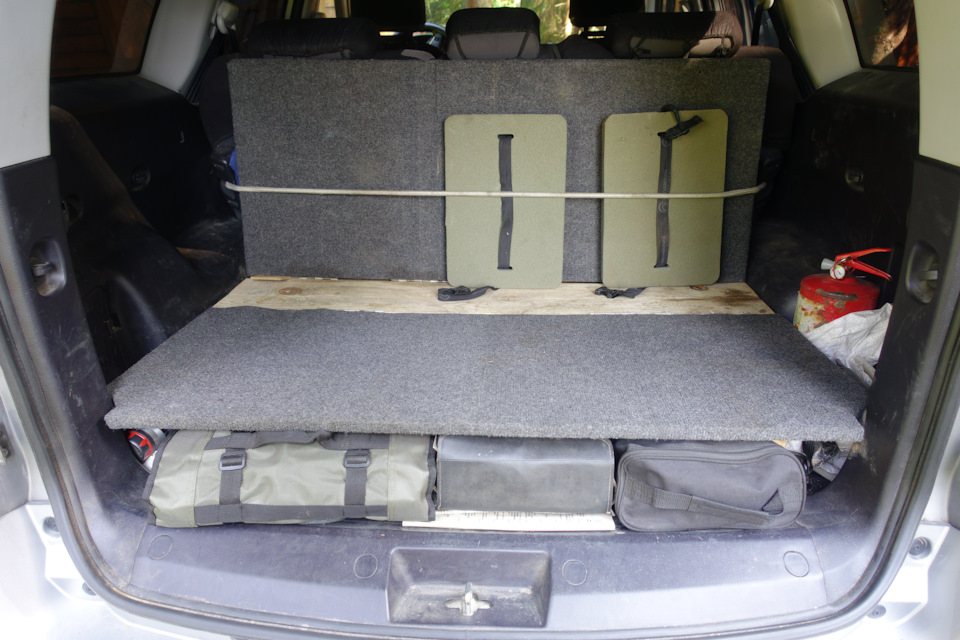 Спальник-органайзер под хайджек и 20л канистру — Haval H5 (1G), 2 л ...