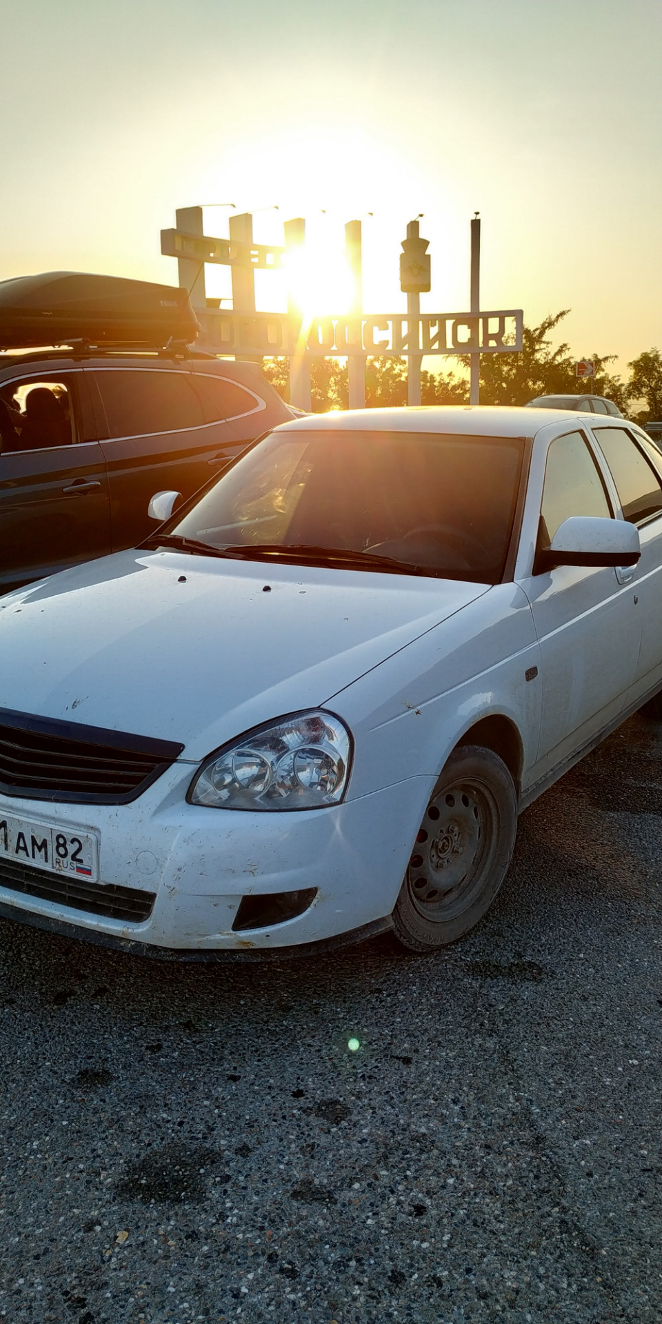 Первая поездка на дальняк! Аэропорт Сочи! — Lada Приора хэтчбек, 1 л, 2008  года | путешествие | DRIVE2