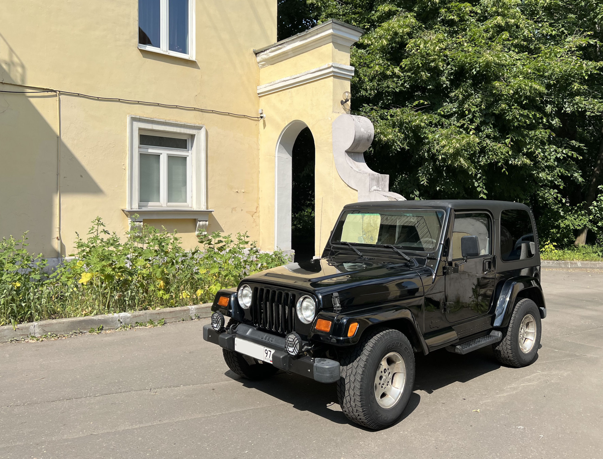 Собрали: Дорога домой! — Jeep Wrangler (TJ), 4 л, 1999 года | кузовной  ремонт | DRIVE2