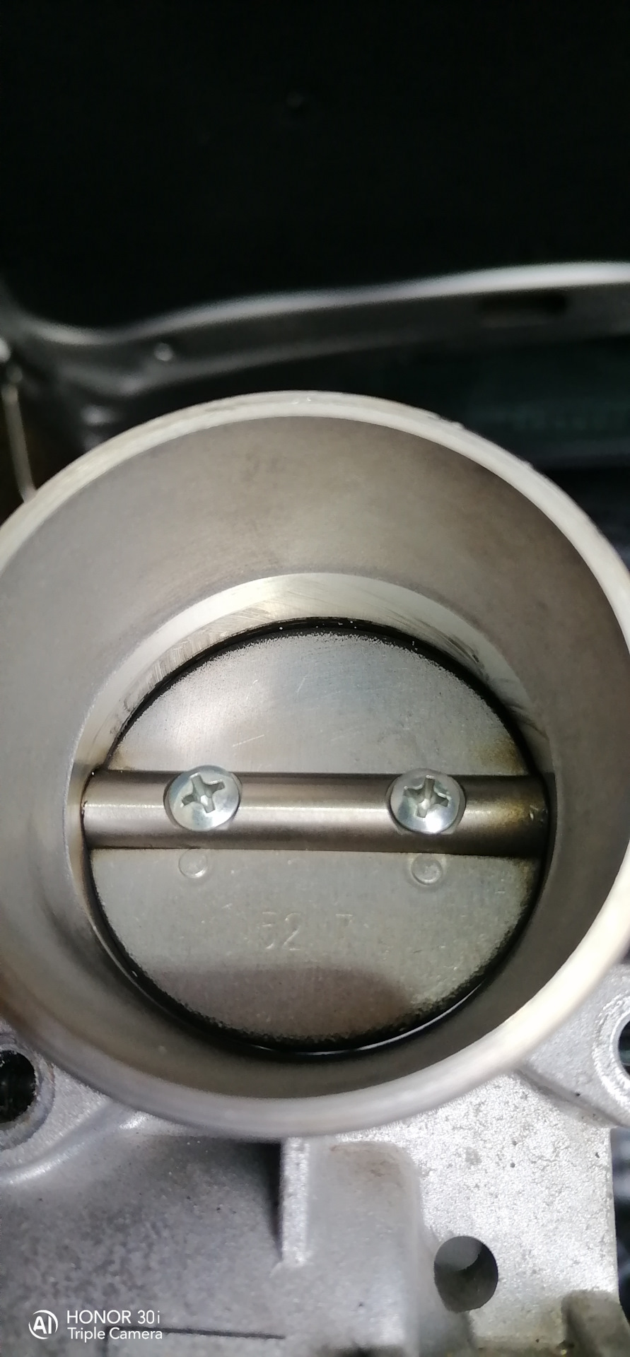 Очистка дроссельной заслонки — Lada Гранта Лифтбек (2G), 1,6 л, 2019 ...