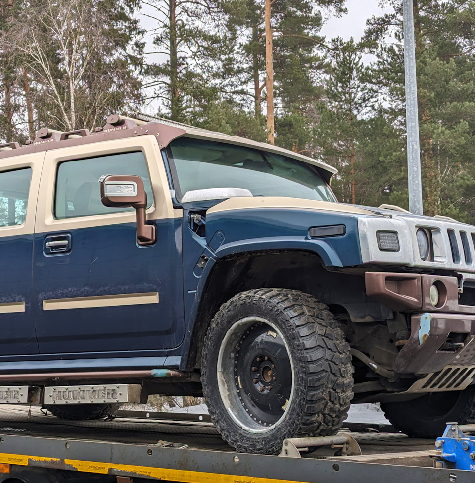 Демонтаж козырька — слабонервным не смотреть ) — Hummer H2 SUT, 6,2 л, 2008  года | тюнинг | DRIVE2