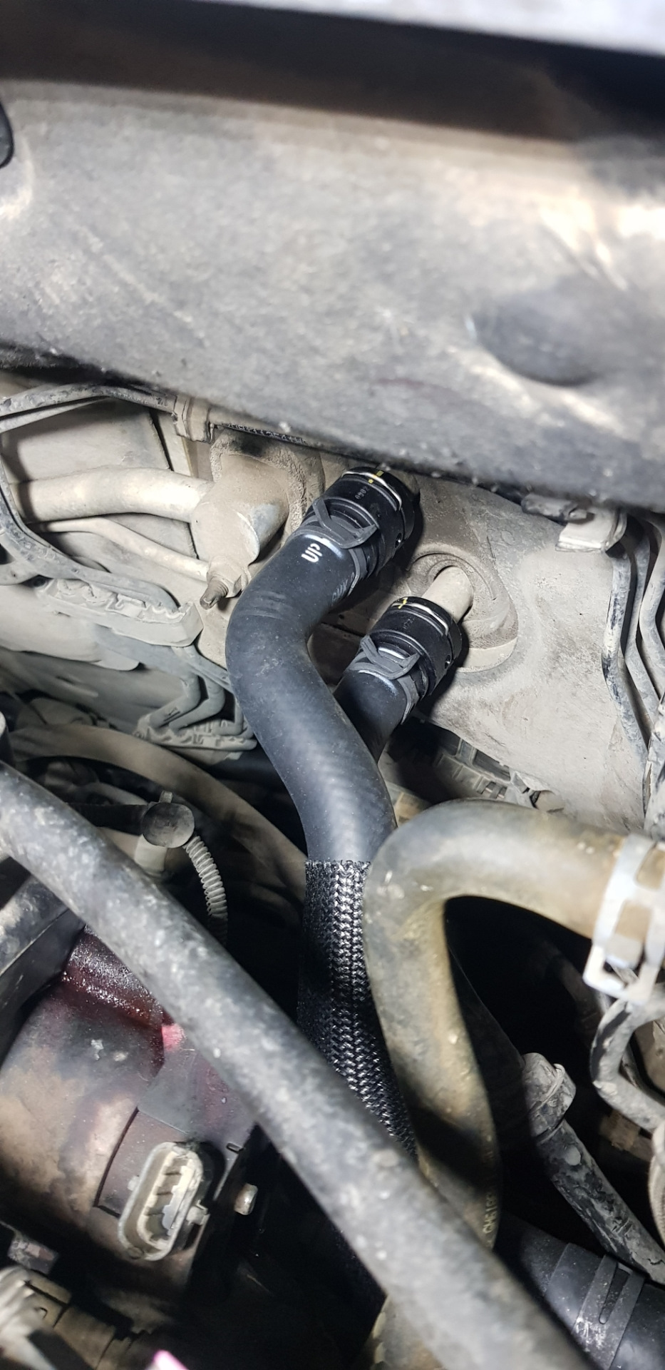 Патрубки печки. — Chevrolet Cruze (1G), 1,8 л, 2011 года | поломка | DRIVE2