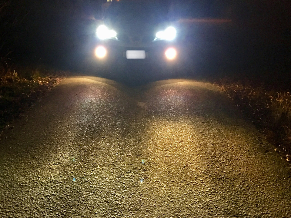 Птф, ближний ксенон и габарит — Toyota RAV4 (IV)