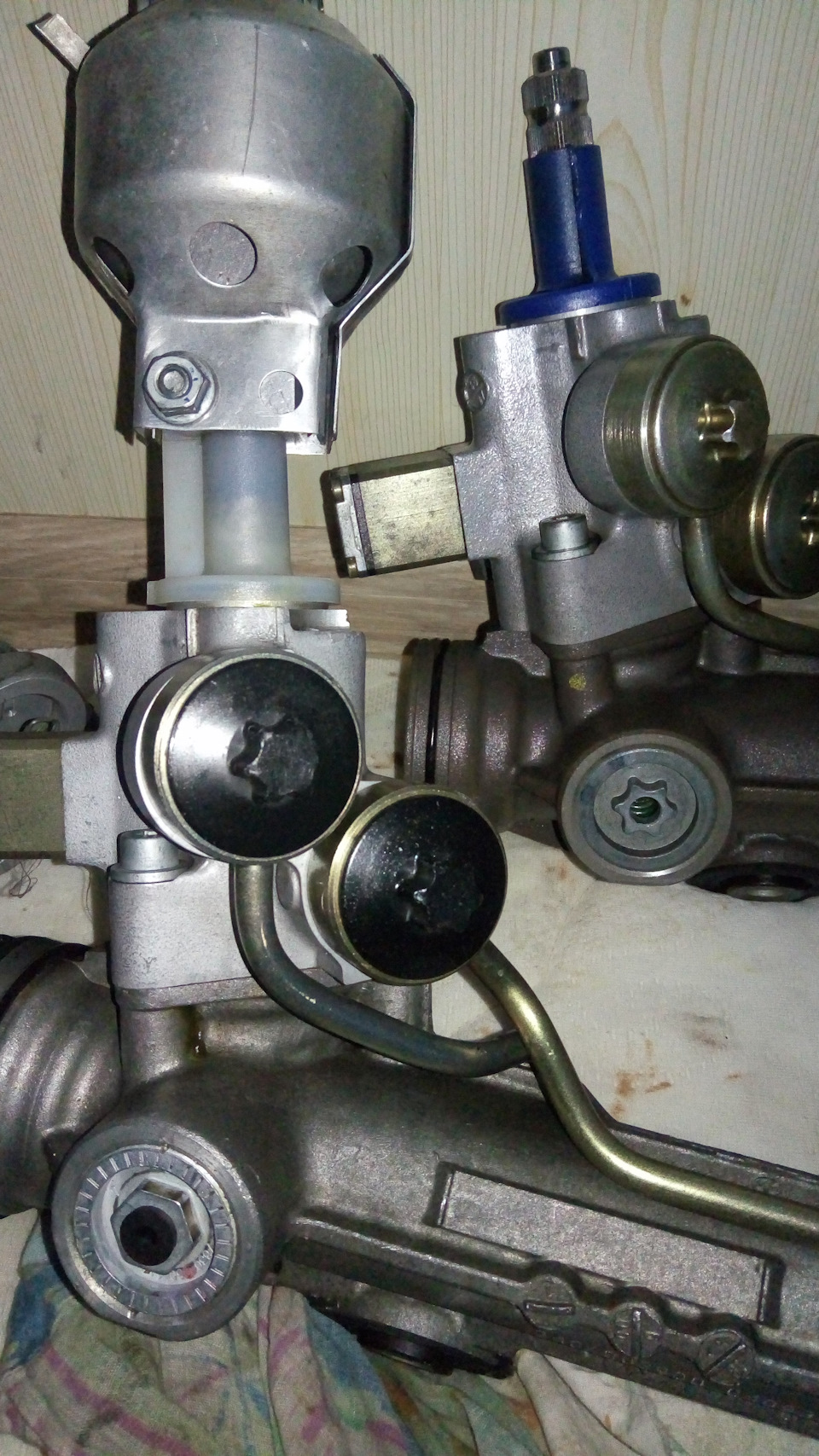 Ну вот и у меня теперь все по фэншую! :) А так же ремонт рулевой рейки ...