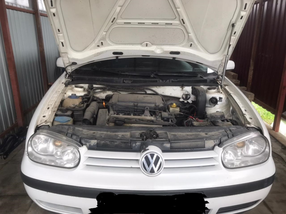 Свап Golf IV 1.4 16V AKQ на 1.6 16V AZD - Volkswagen Golf Mk4, 1,4 л, 2000 года 