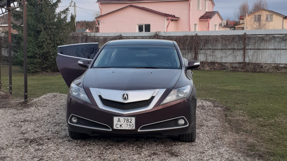 Acura ZDX 2010 коричневый