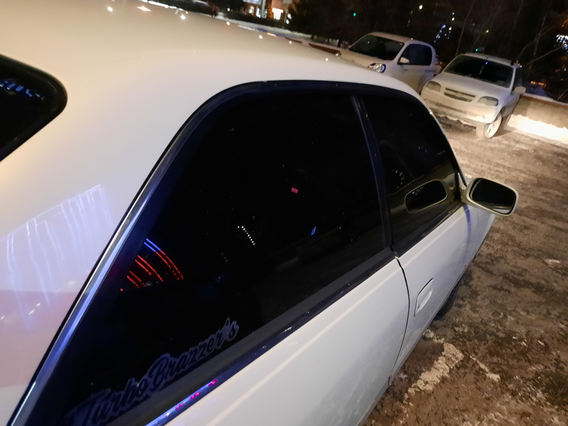 Тонировка🔰 — Toyota Mark II (100), 2,5 л, 1997 года | стайлинг | DRIVE2