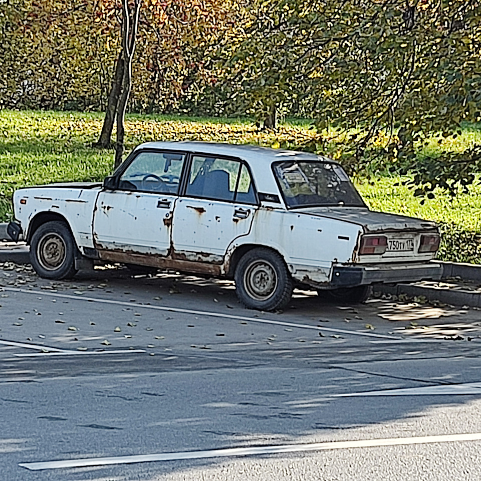 Жига в Бусиново. Москва — Сообщество «Брошенные Машины» на DRIVE2