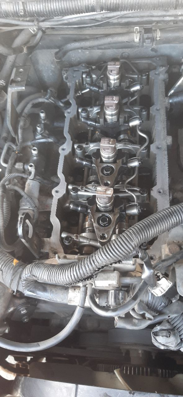 №8. Регулировка клапанов. — Nissan Pathfinder (3G), 2,5 л, 2011 года ...