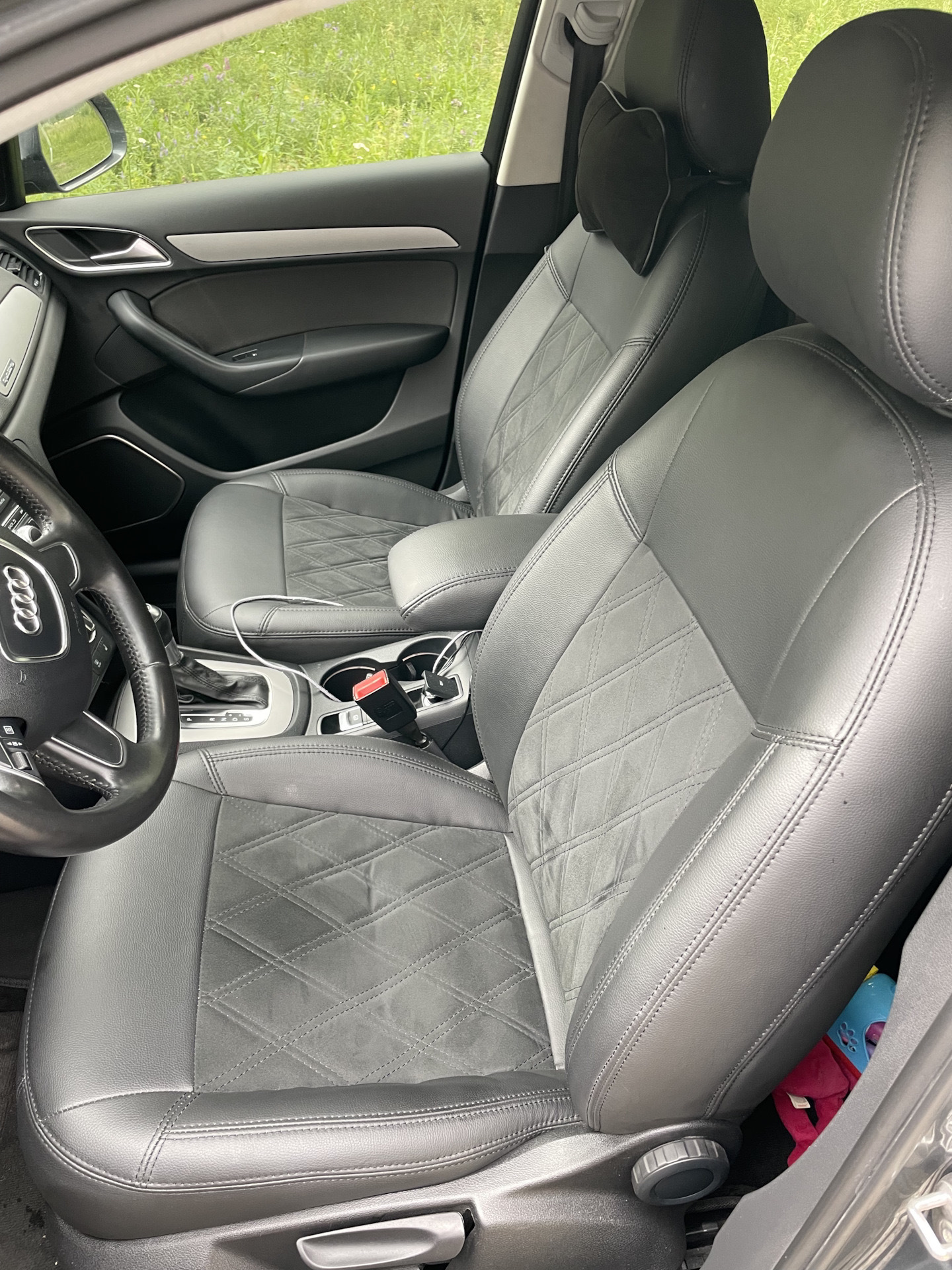 Чехлы от компании Brothers на Audi Q3 — Audi Q3 (1G), 2 л, 2013 года ...