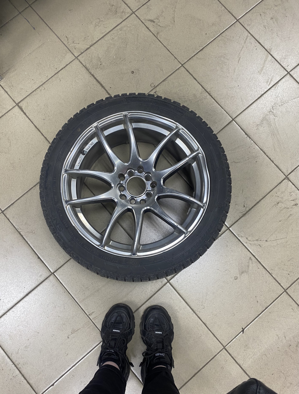 Правка дисков — Mazda 3 (1G) BK, 1,6 л, 2007 года | колёсные диски | DRIVE2
