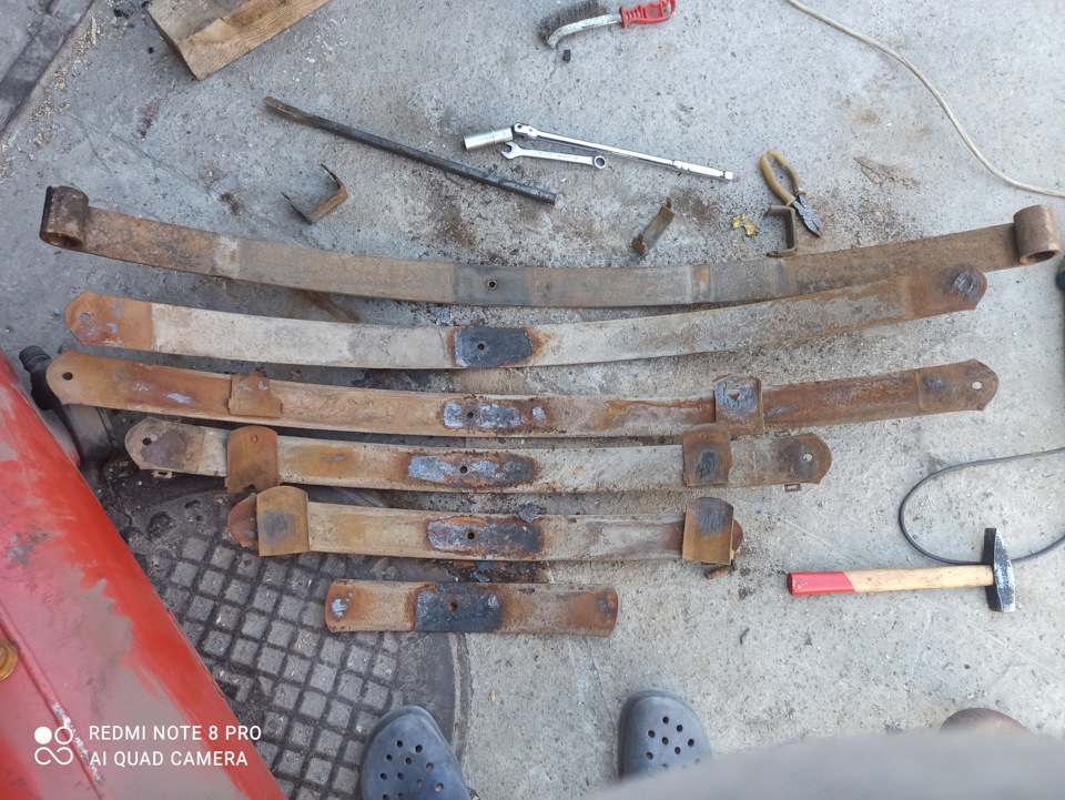 Волга 31105 Рессоры — ГАЗ 31105, 2,3 л, 2005 года | своими руками | DRIVE2