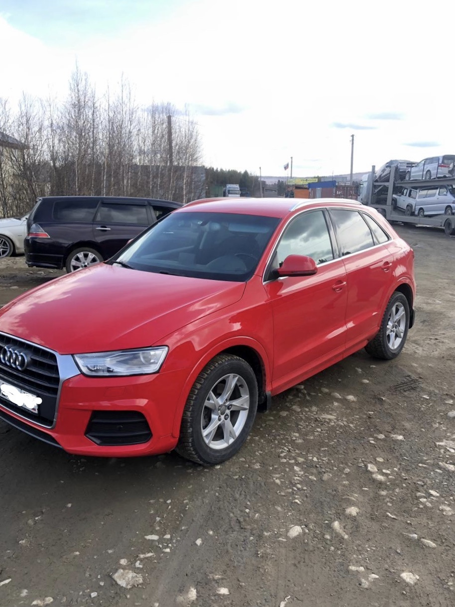 Фото при покупке — Audi Q3 (1G), 2 л, 2015 года | покупка машины | DRIVE2