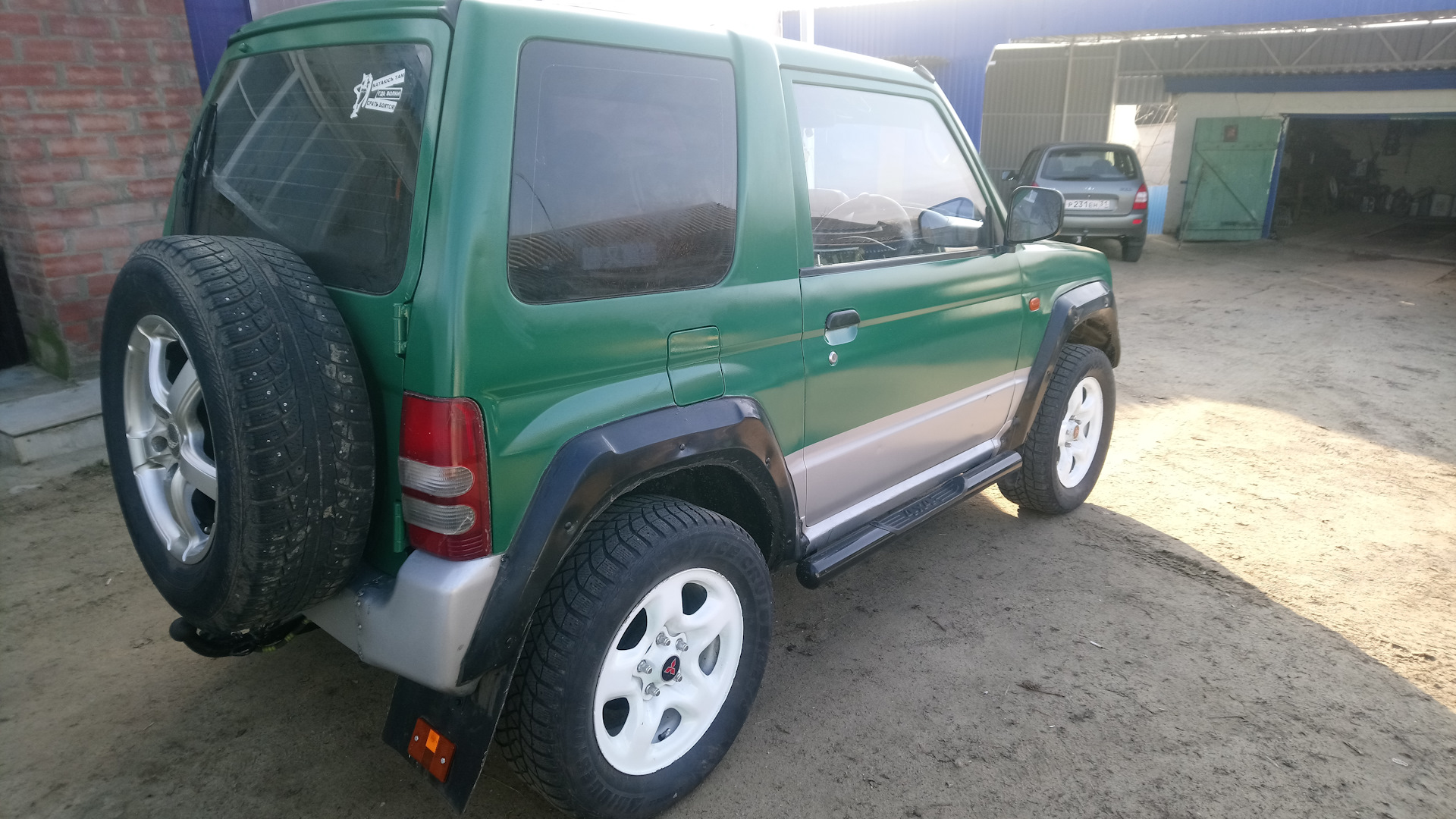 Mitsubishi Pajero Mini (1G) 0.8 бензиновый 1995 | Н56А 4А30 на DRIVE2