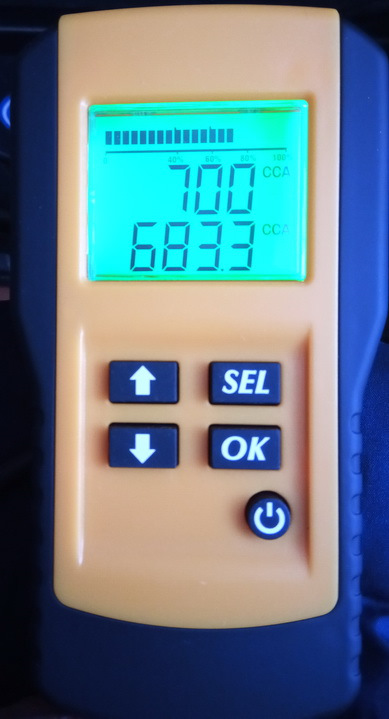 Параметры CCA изначальные и фактические. Да ввел не совсем корректные начальные, у штатного 700 EN что в переводе на CCA примерно 770, но тем не менее — Ford Galaxy (Mk III)