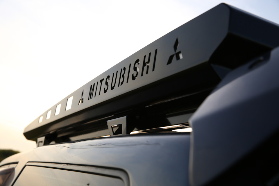 Новый багажник на пыжа — Mitsubishi Pajero (2G), 3,4 л, 1993 года ...