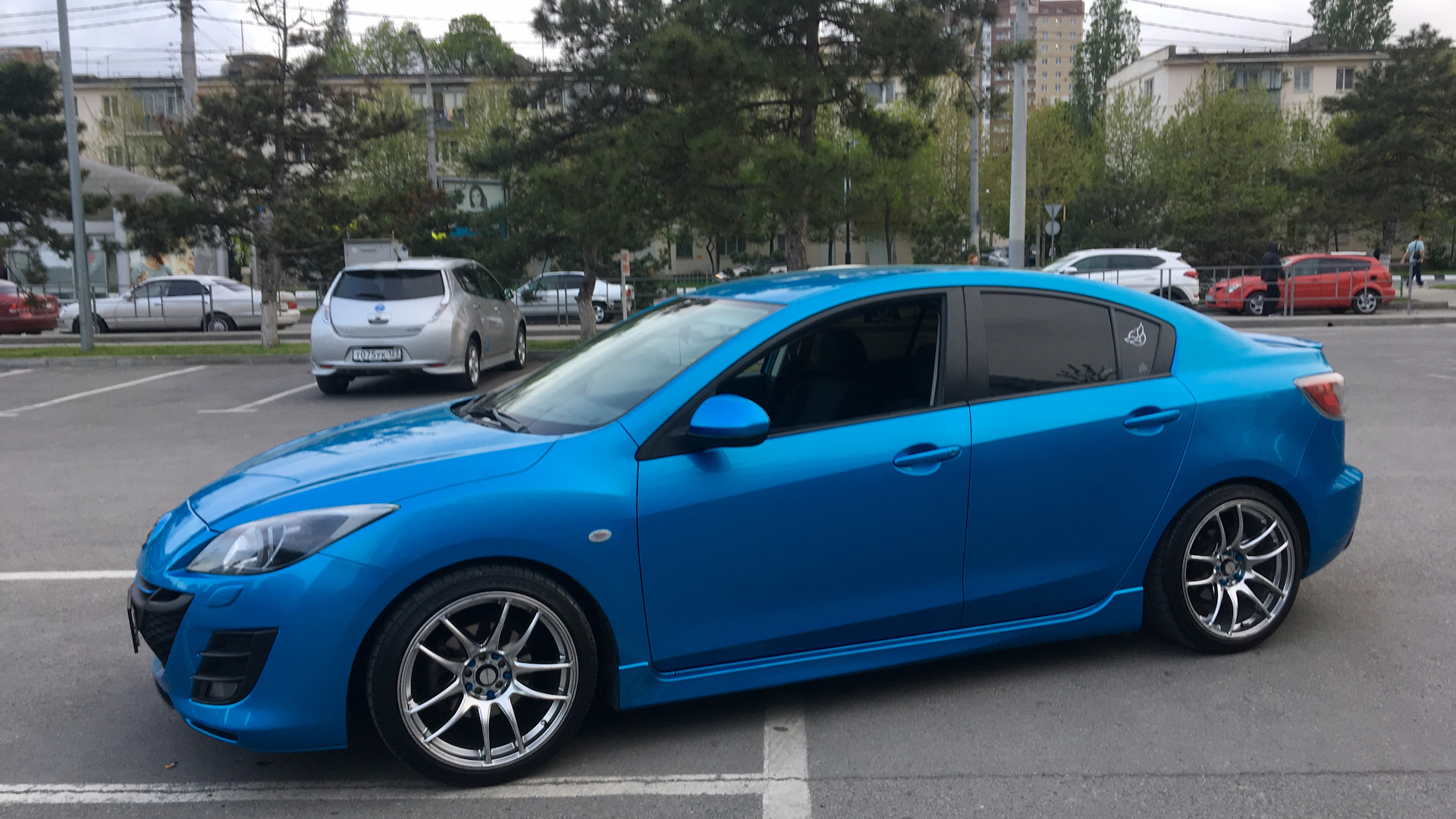 Mazda 3 MPS бирюзовая