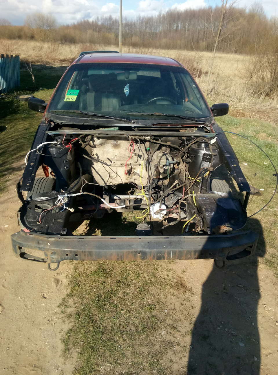 Пассат потиху собирается — Volkswagen Passat B3, 1,6 л, 1988 года ...