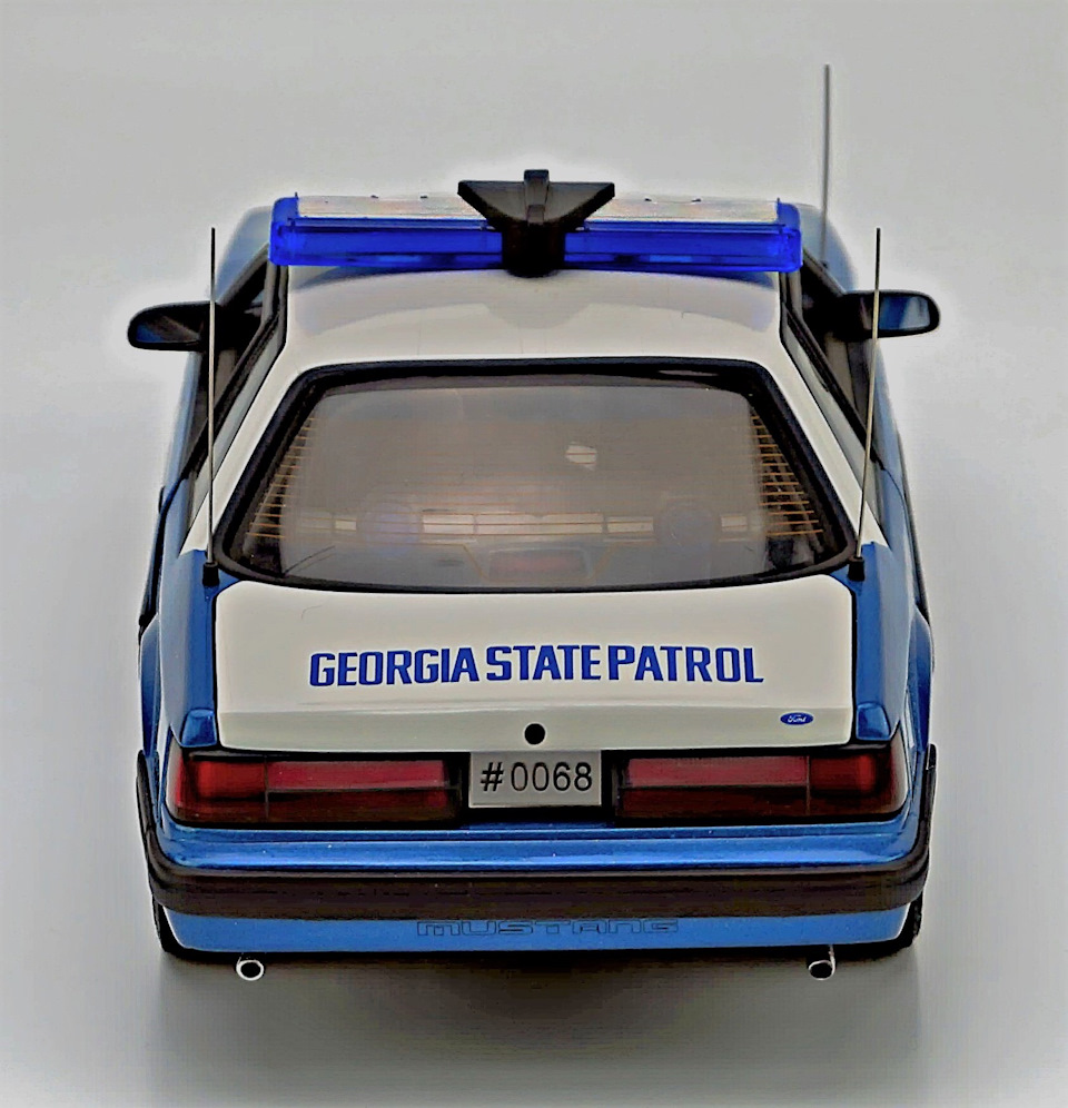 GMP #9061 1989 SPECIAL SERVICE FORD MUSTANG Georgia State Patrol (начало) —  DRIVE2