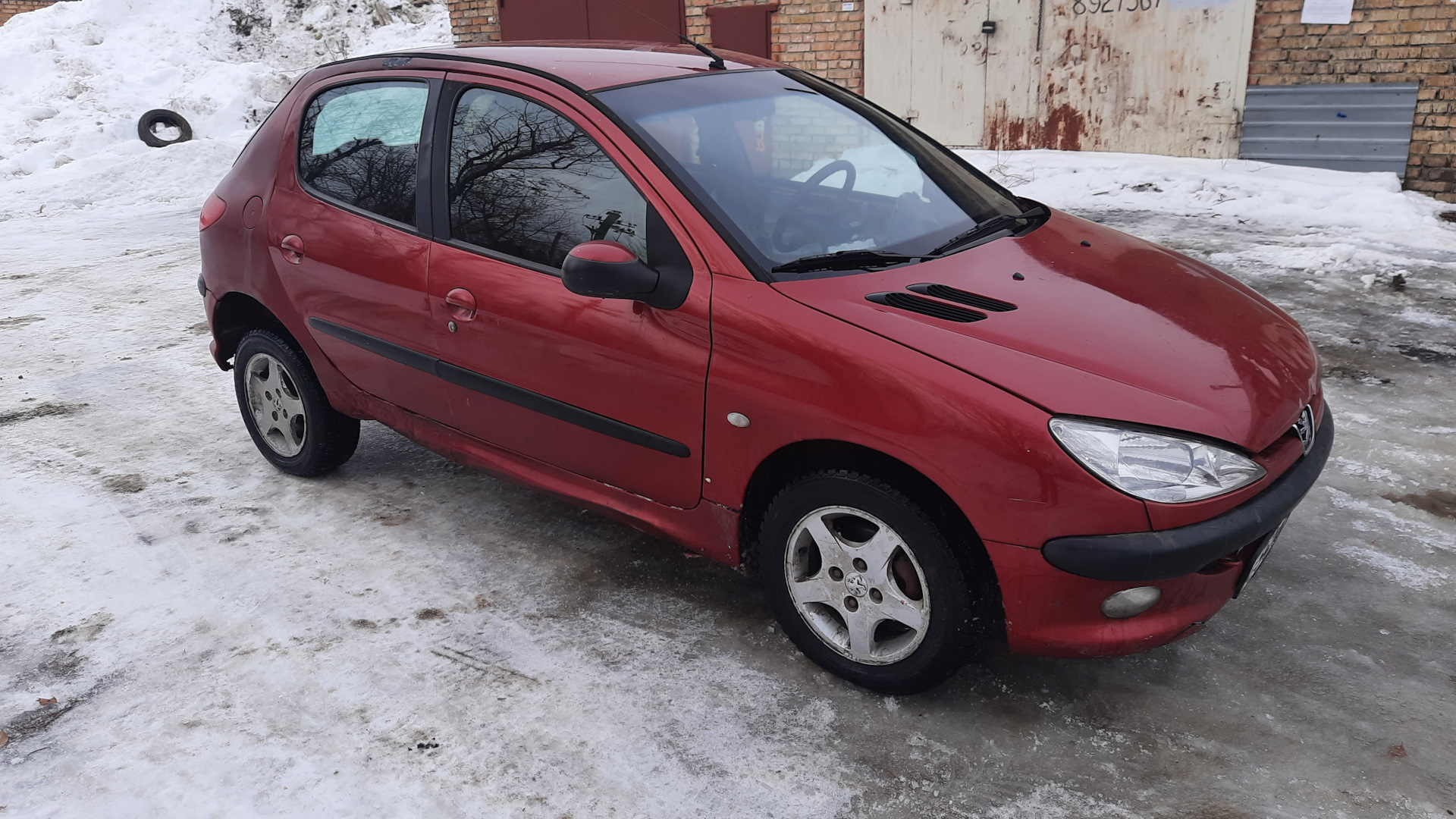 Peugeot 206 1.4 бензиновый 2004 | лев на DRIVE2