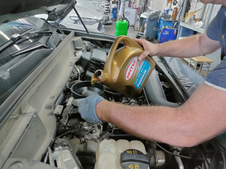 Анализ отработки масла Sintec — Haval F7, 2 л, 2020 года | плановое ТО ...