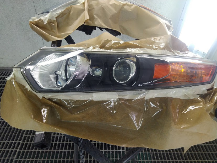 15. Полировка фар, покрыть лаком — Honda Accord (8G), 2,4 л, 2008 года ...