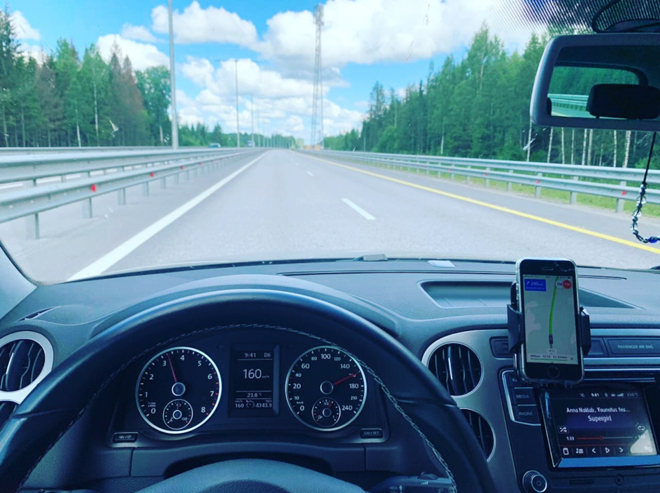Поездка в Санкт-Петербург (июль 2021 года) — Volkswagen Tiguan (1G), 1 ...
