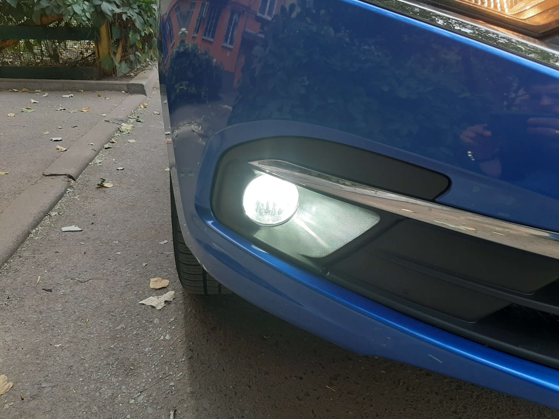 Противотуманки — Lada Гранта (2G) FL, 1,5 л, 2019 года | аксессуары ...