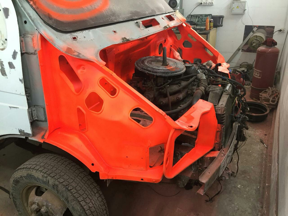 Кузовной ремонт 2-я попытка — ГАЗ Газель, 2,4 л, 1997 года | кузовной ...