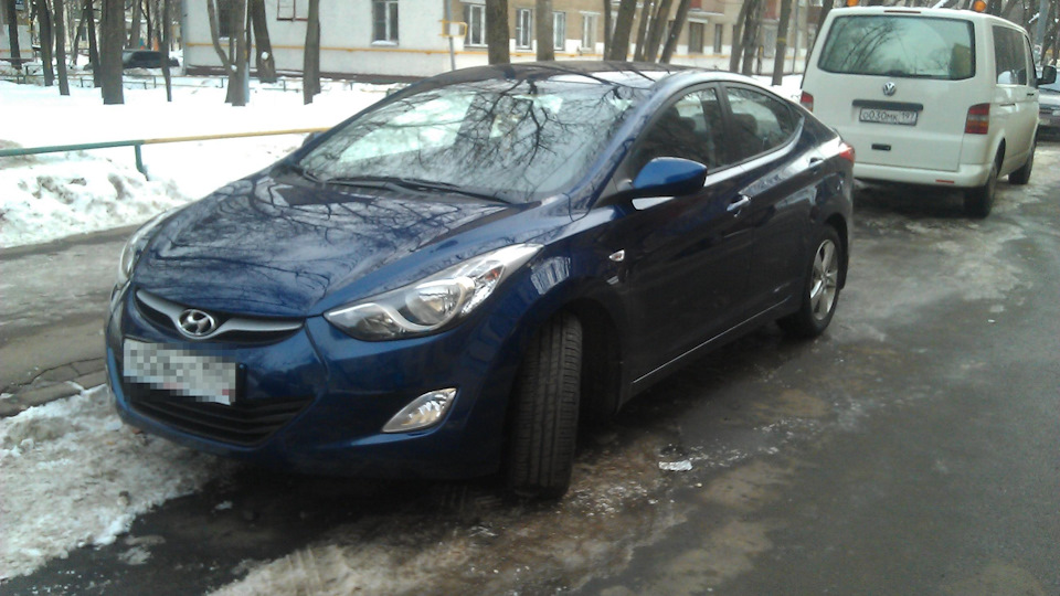 Щелчки при трогании с места — Hyundai Elantra (5G), 1,6 л, 2011 года ...