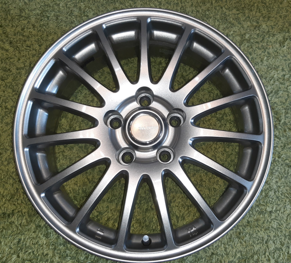 Литые диски Bridgestone 6,5Jx16 ET38 5x114,3 на Mitsubishi ASX, Mitsubishi  Lancer X. Б/у | 22 000 ₽ в городе Волгоград | DRIVE2