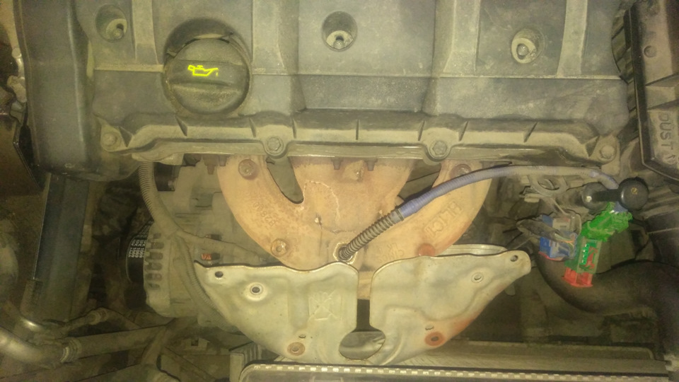 Лопнул выпускной коллектор — Citroen C4 (2G), 1,6 л, 2012 года ...