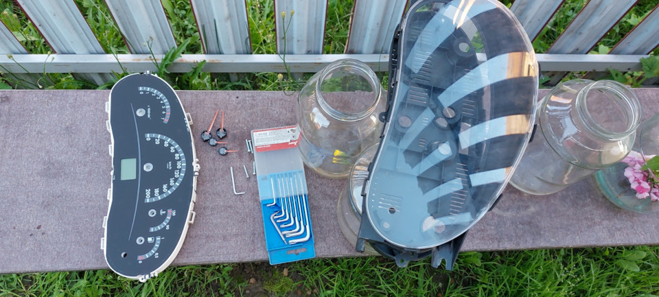 Перепайка приборки — Lada Калина седан, 1,6 л, 2005 года | электроника ...