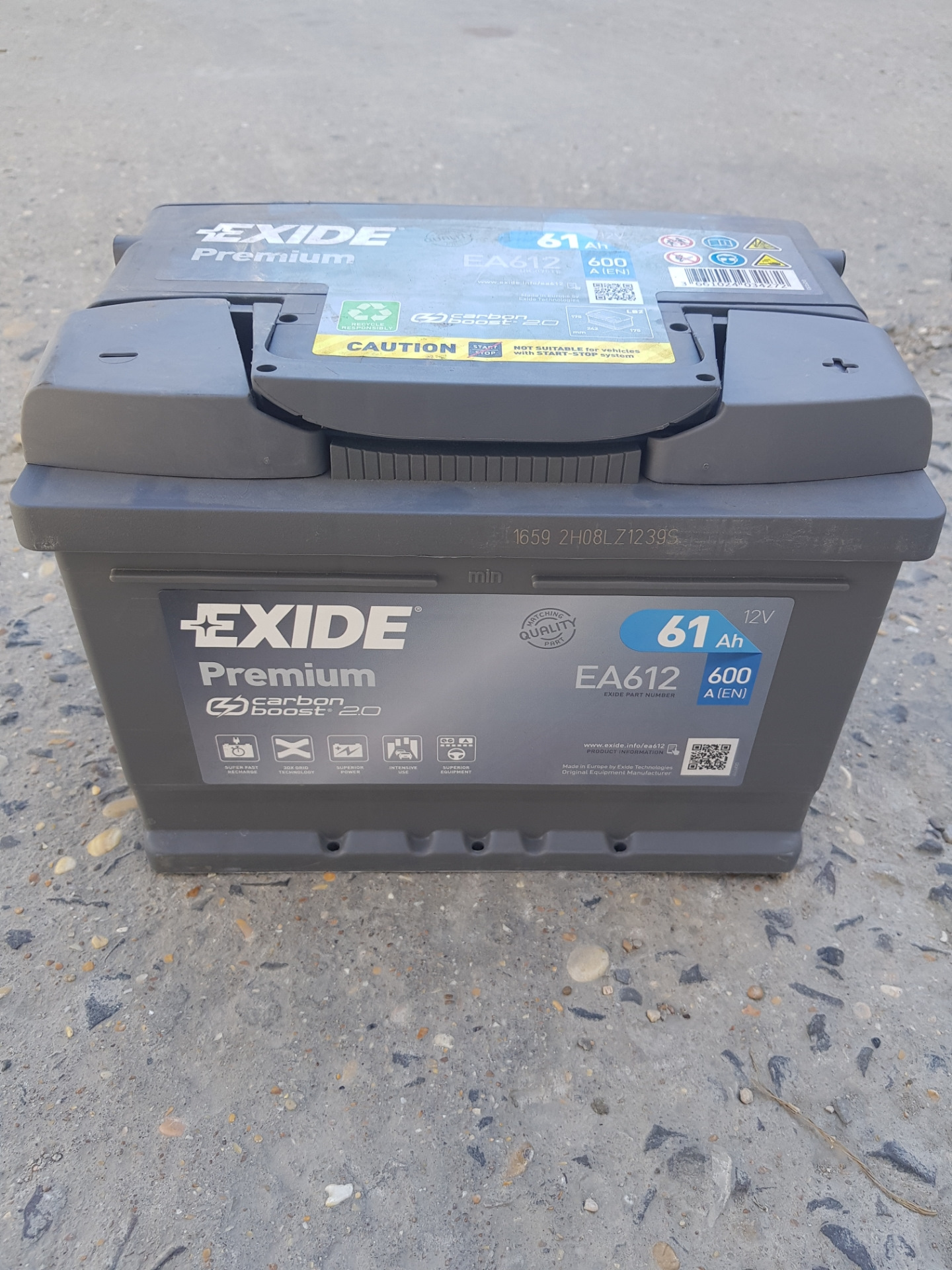 Exide ea612