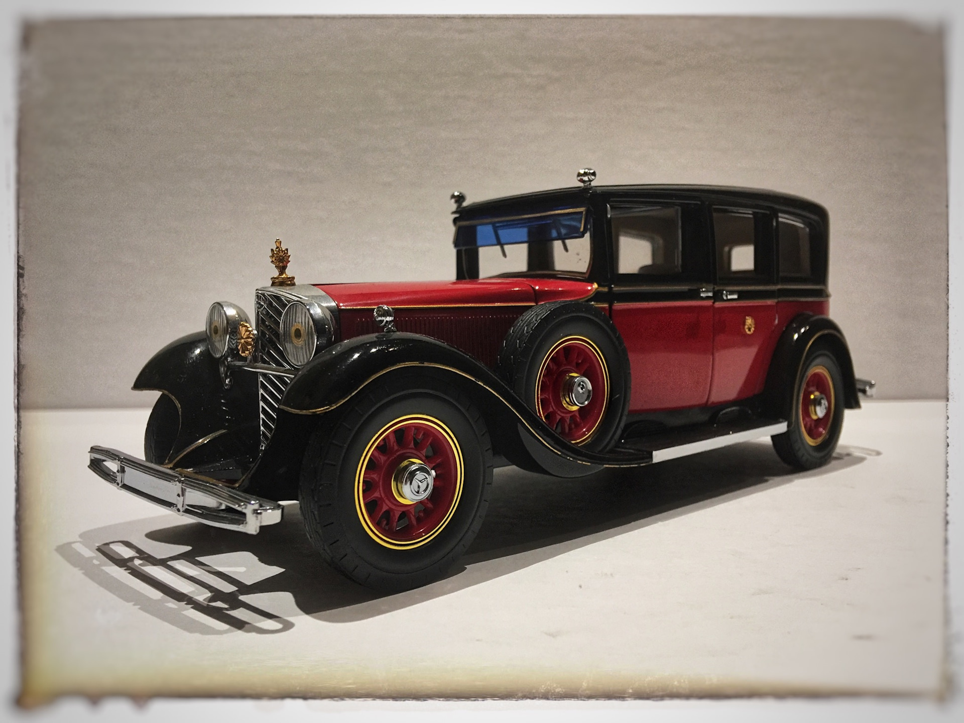 1935 Mercedes-Benz 770K Grosser авто императора Японии Хирохито в масштабе  1:24 от Franklin Mint — Сообщество «Масштабные Модели» на DRIVE2