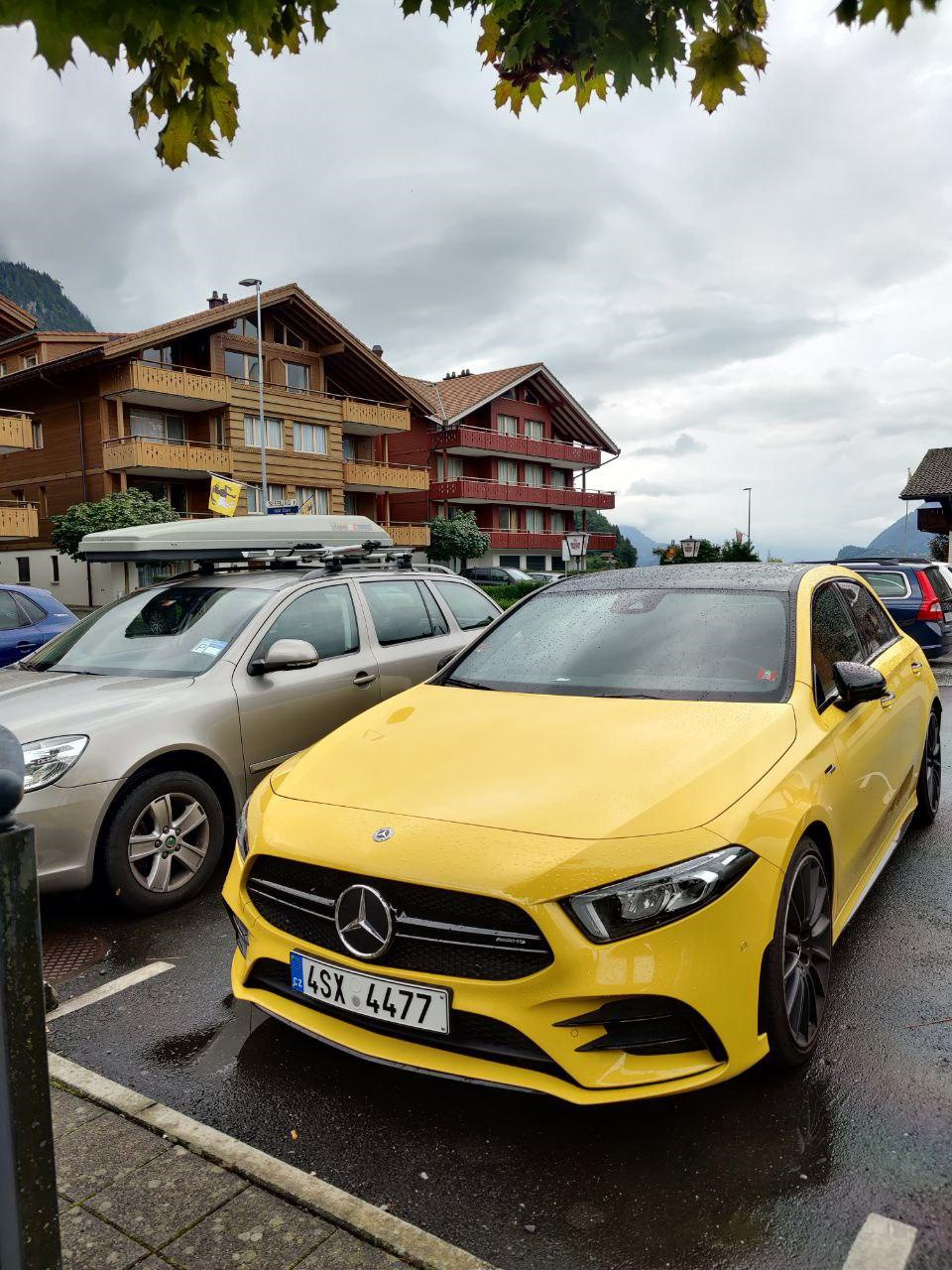 Как катать по Швейцарии и не платить штрафы? — Mercedes-Benz A-Class  (W177), 2 л, 2019 года | нарушение ПДД | DRIVE2