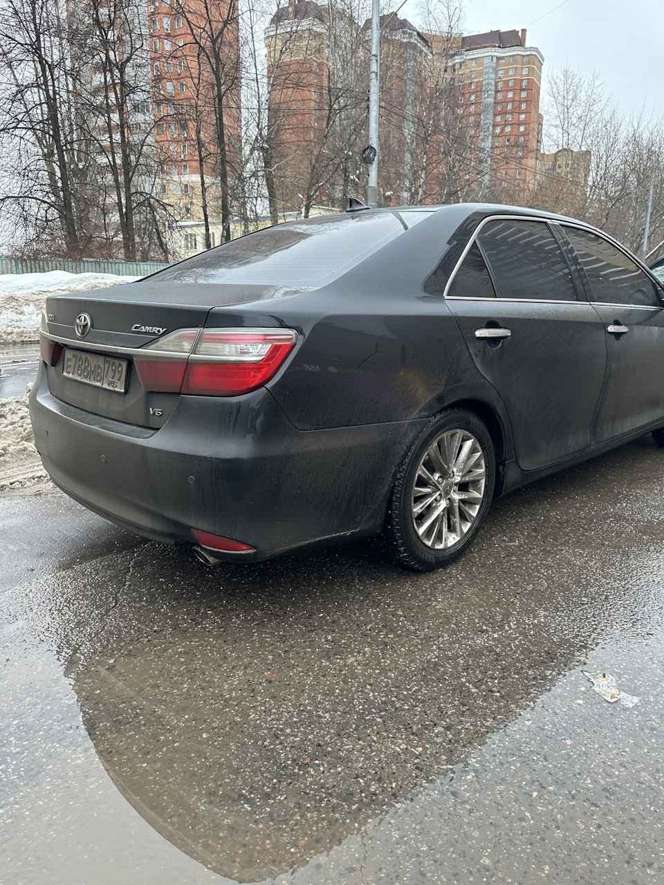 Занижение camry 55 (Ч3 итог) — Toyota Camry (XV50), 3,5 л, 2015 года |  стайлинг | DRIVE2