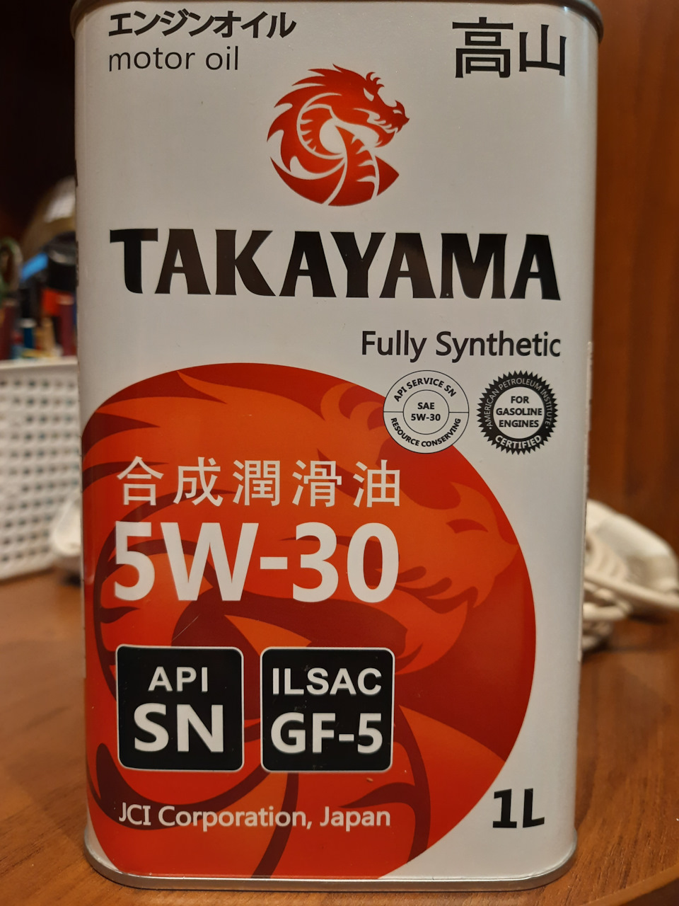 Масло TAKAYAMA SN 5W-30 GF5 — DRIVE2