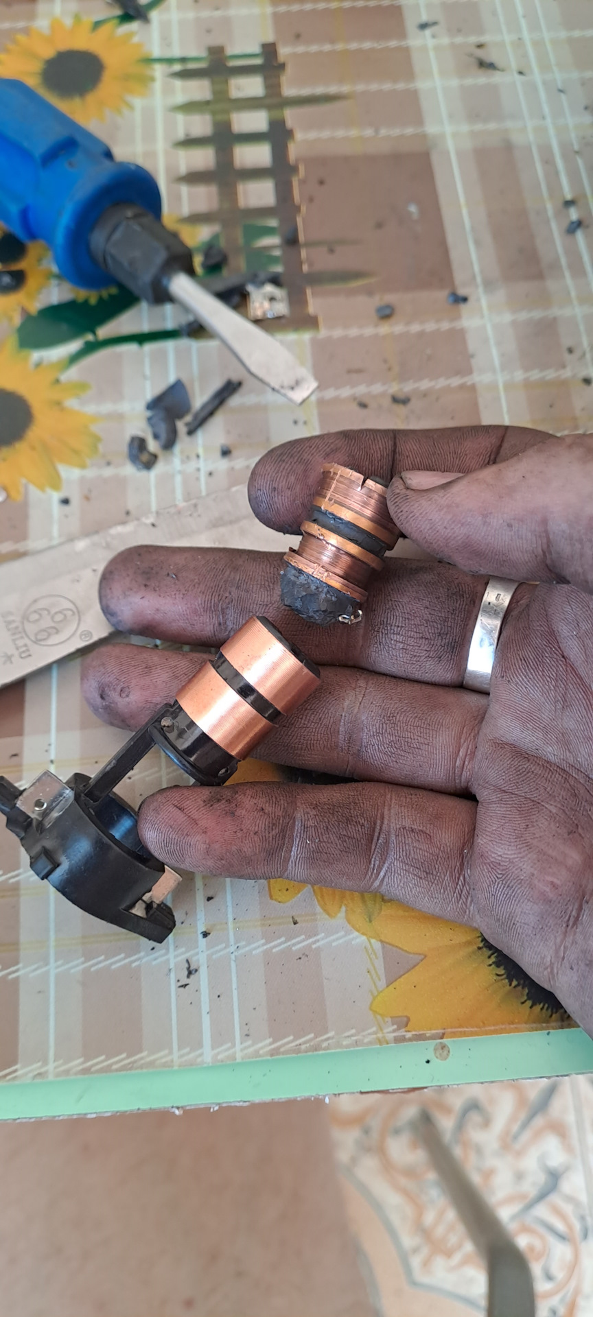 Замена контактных колец генератора ауди а4 б8 1,8 tfsi — Audi A4 (B8 ...