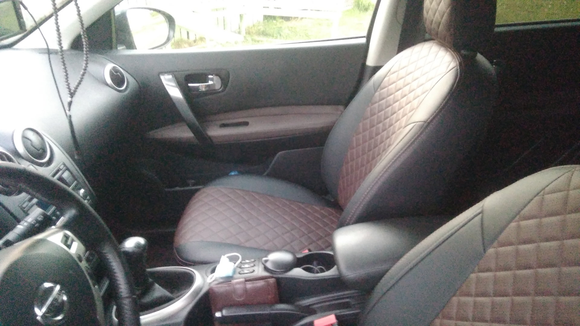 Перешив подлокотников Кашкай — Nissan Qashqai (1G), 1,6 л, 2013 года ...