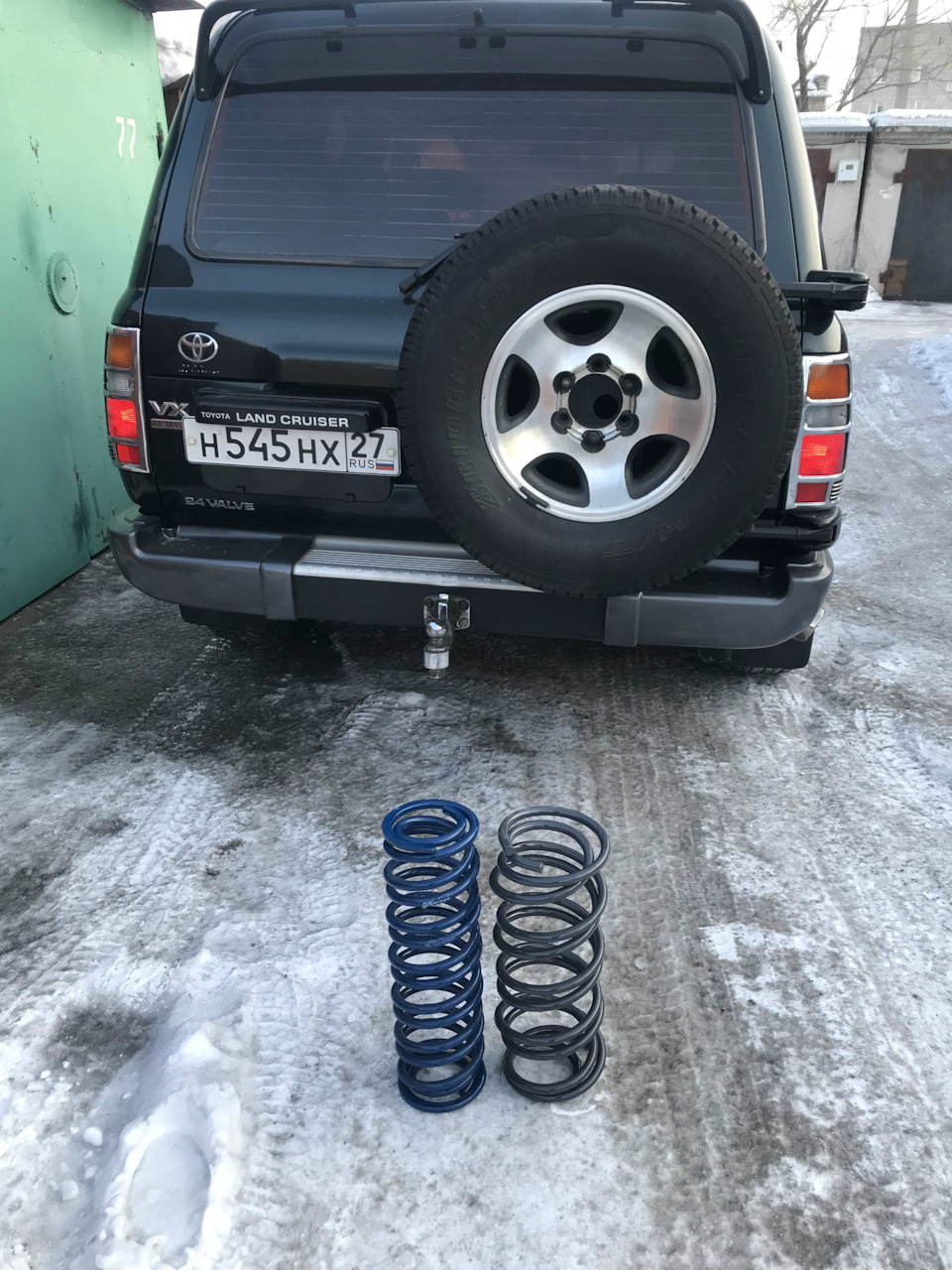 Пружины OBK — Toyota Land Cruiser 80, 4,2 л, 1996 года | тюнинг | DRIVE2