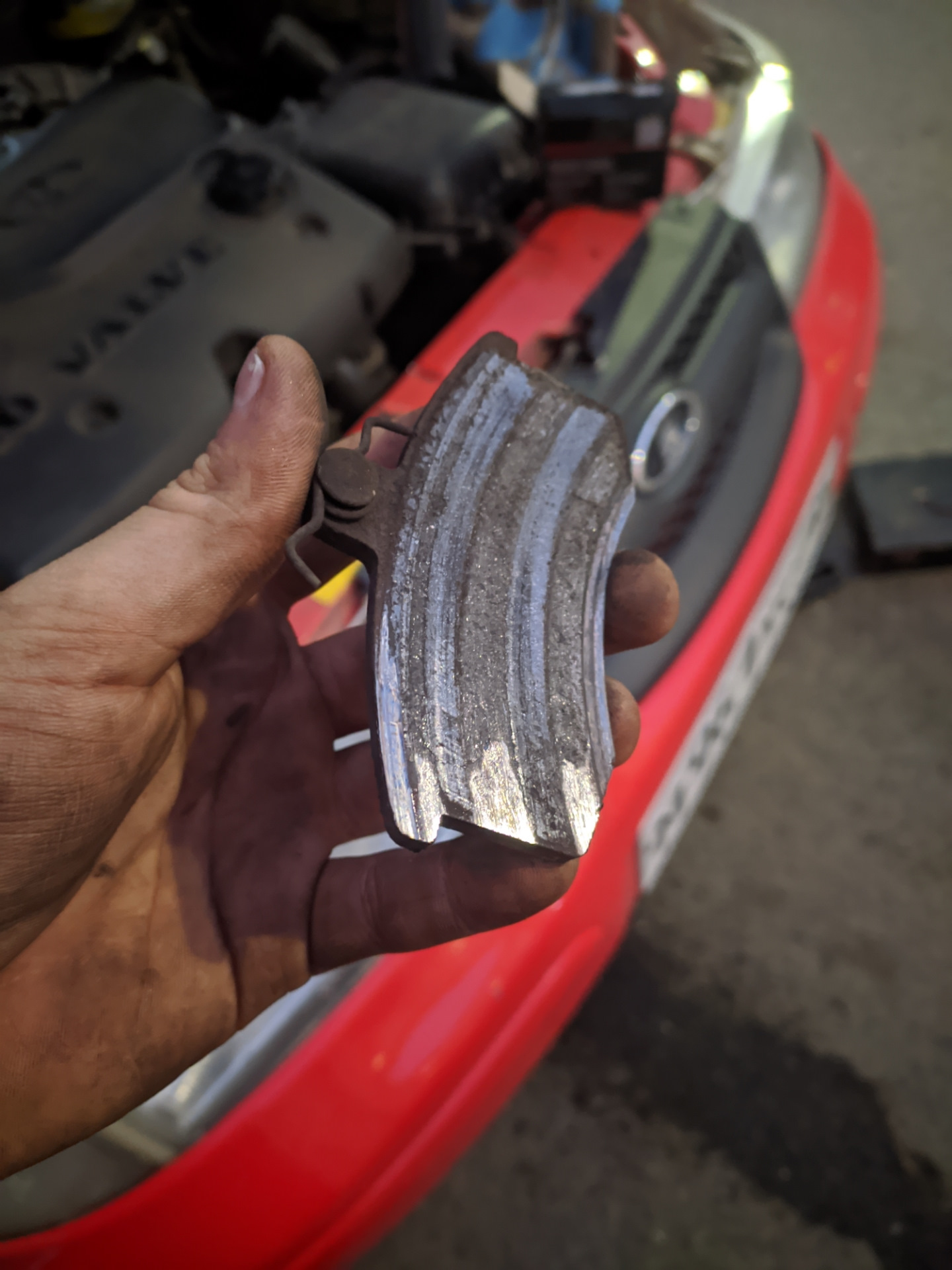 Передние тормоза LADA Sport — Lada 112 Coupe, 1,6 л, 2007 года ...