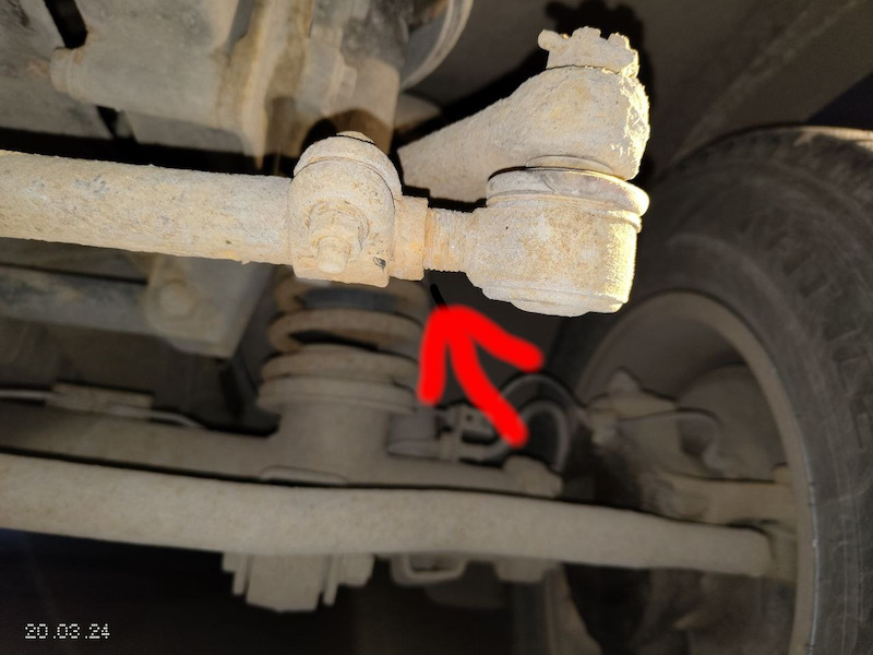 Ай яй-яй чуть руль не оторвался (соединение тяги с шаровой) — УАЗ ...