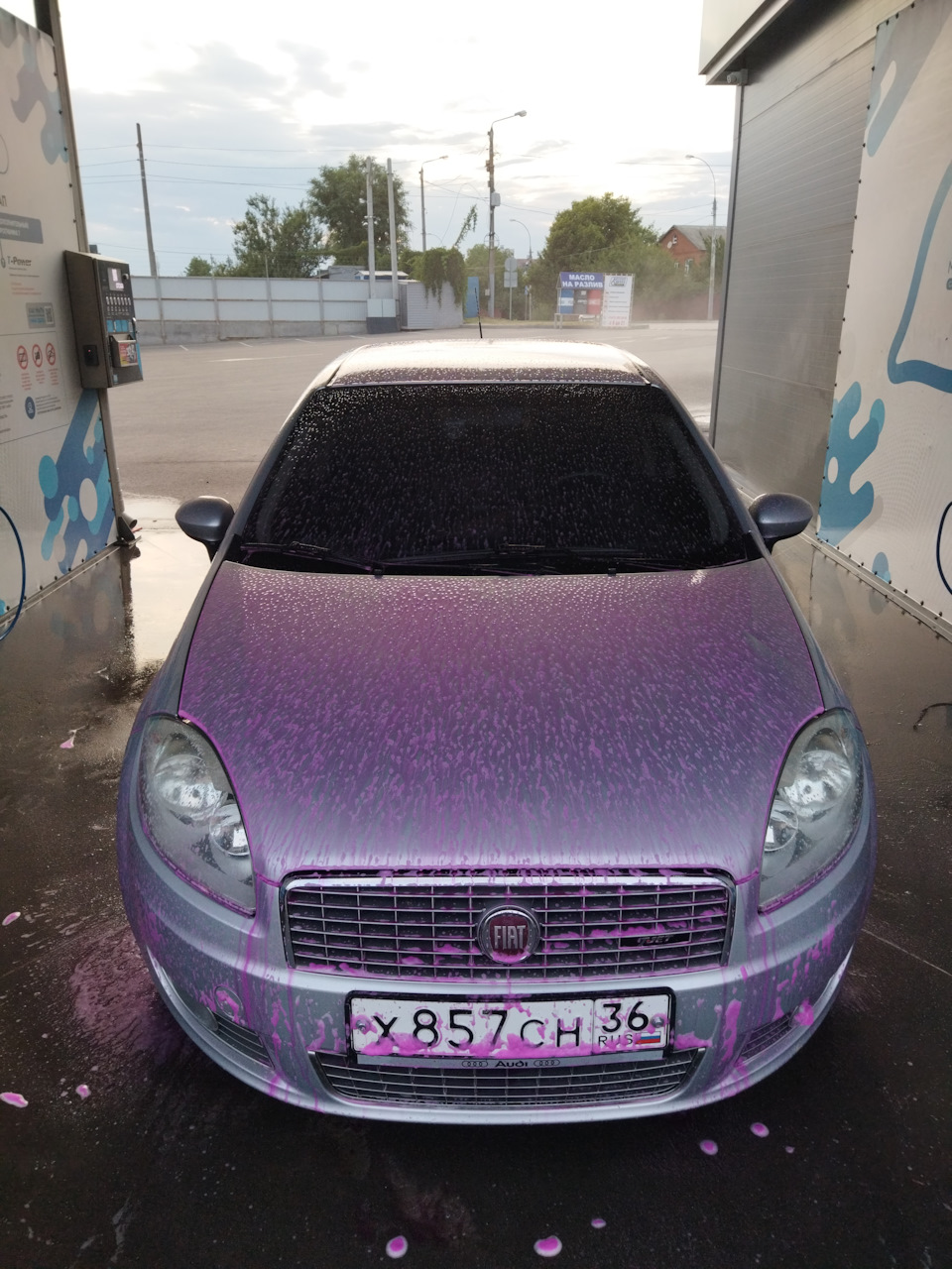Банные процедуры — FIAT Linea, 1,4 л, 2011 года | мойка | DRIVE2