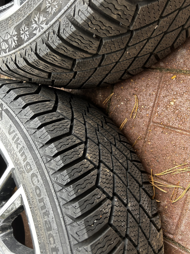 Шины зимние нешипованные Continental 225/45 R18, литые диски БМВ G20 ...