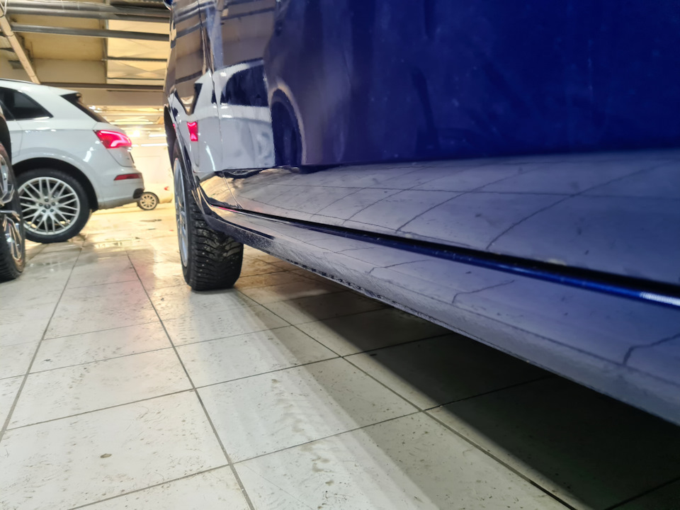 Ремонт порога без покраски. — Lada Vesta, 1,6 л, 2021 года | кузовной ...