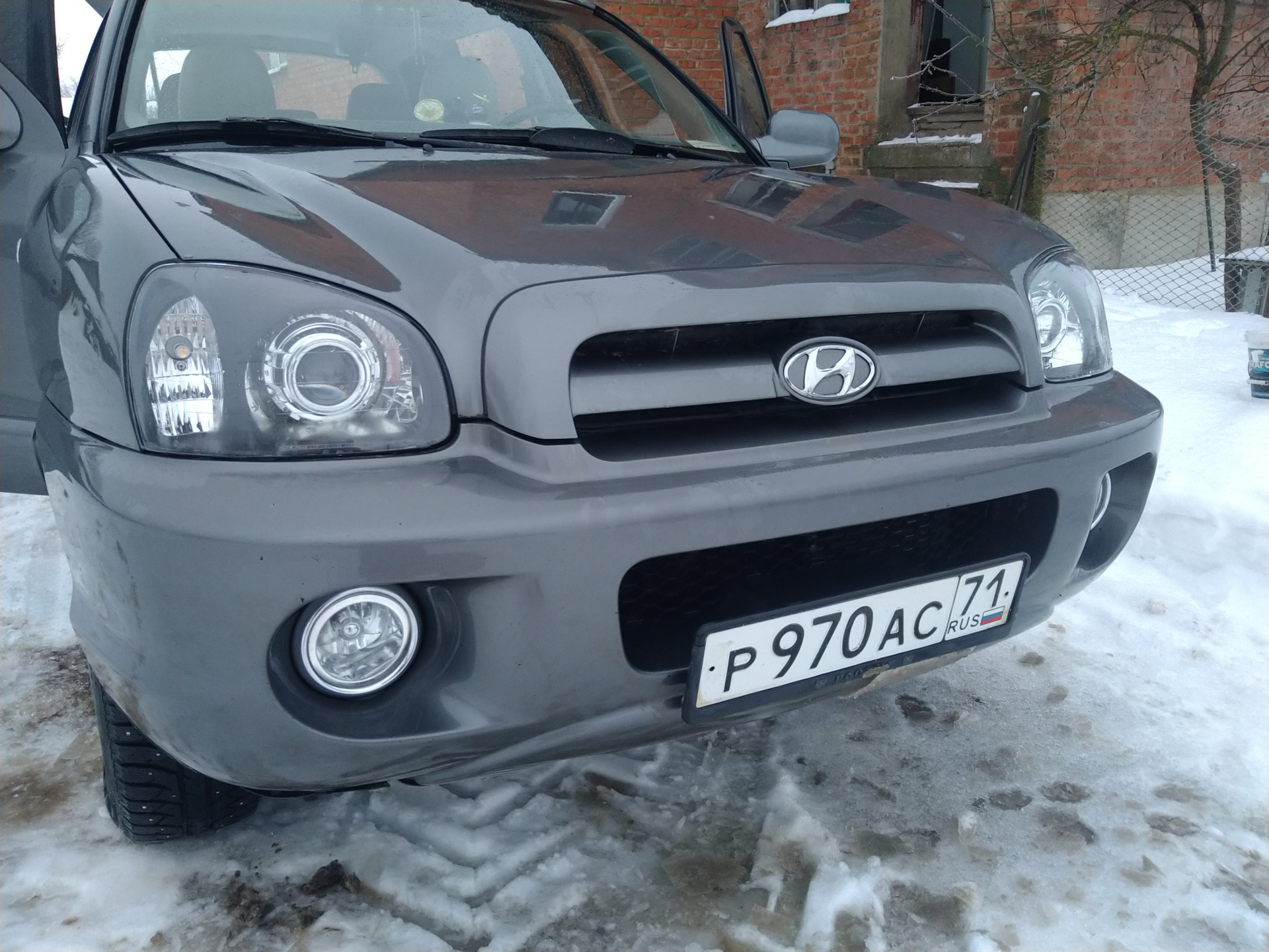 Да будет свет — Hyundai Santa Fe (1G), 2,7 л, 2008 года | стайлинг | DRIVE2