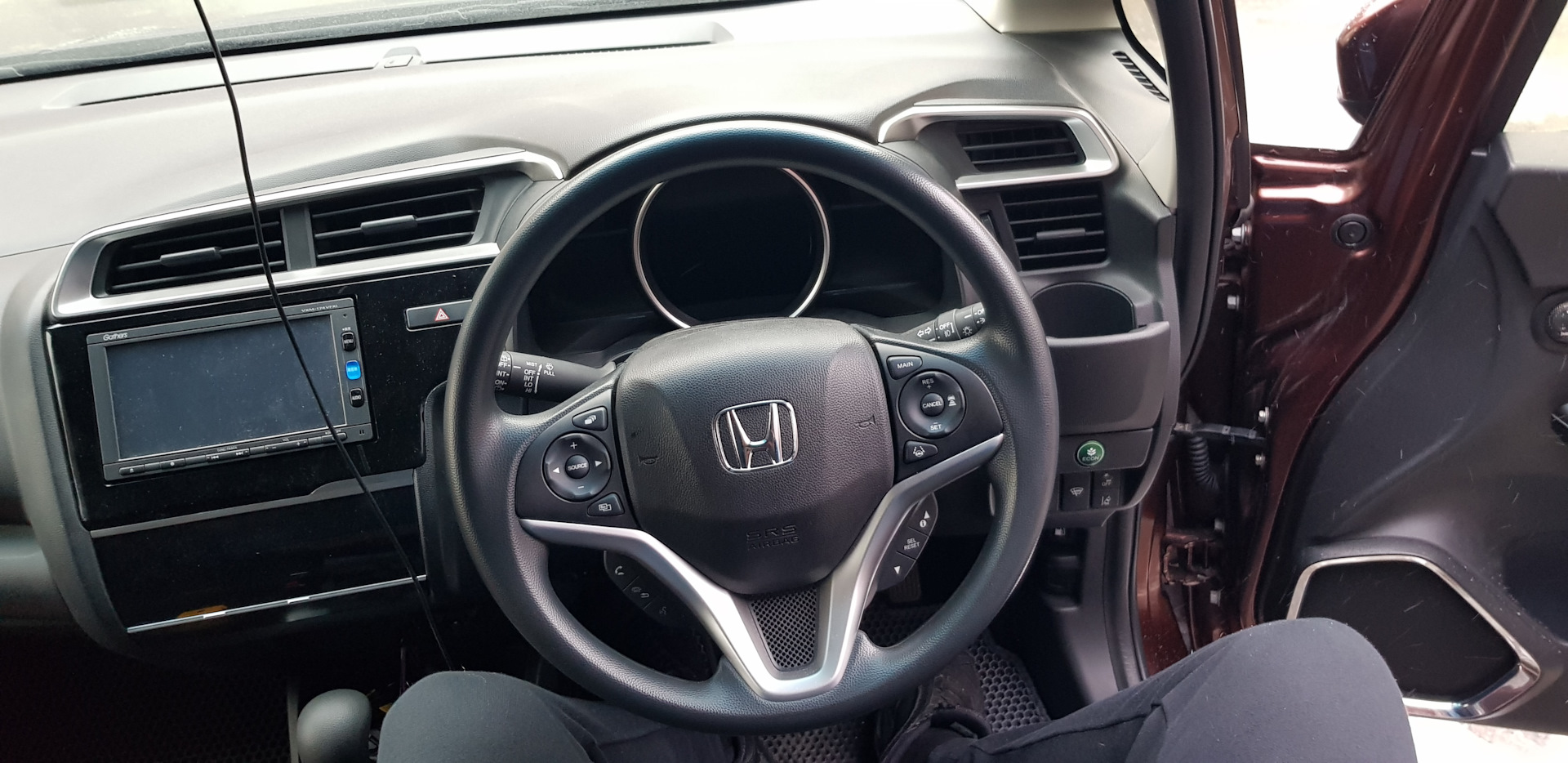 Замена руля - Honda Fit (1G), 1,3 л, 2002 года аксессуары DRIVE2