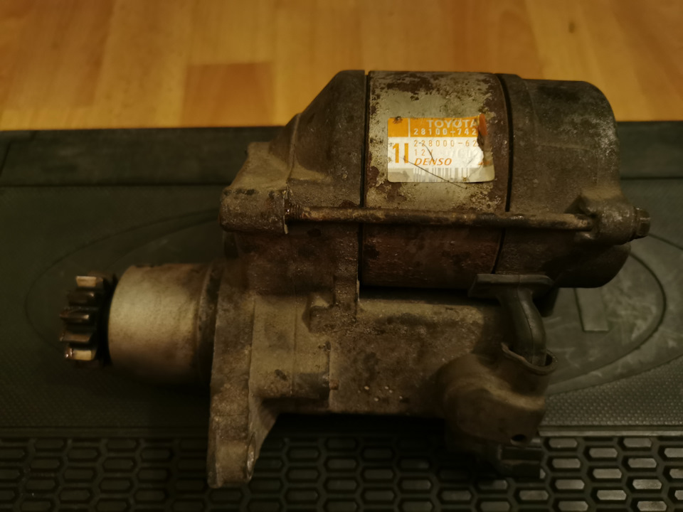 Замена пятаков стартера — Toyota RAV4 (II), 2 л., 2001 года | своими ...