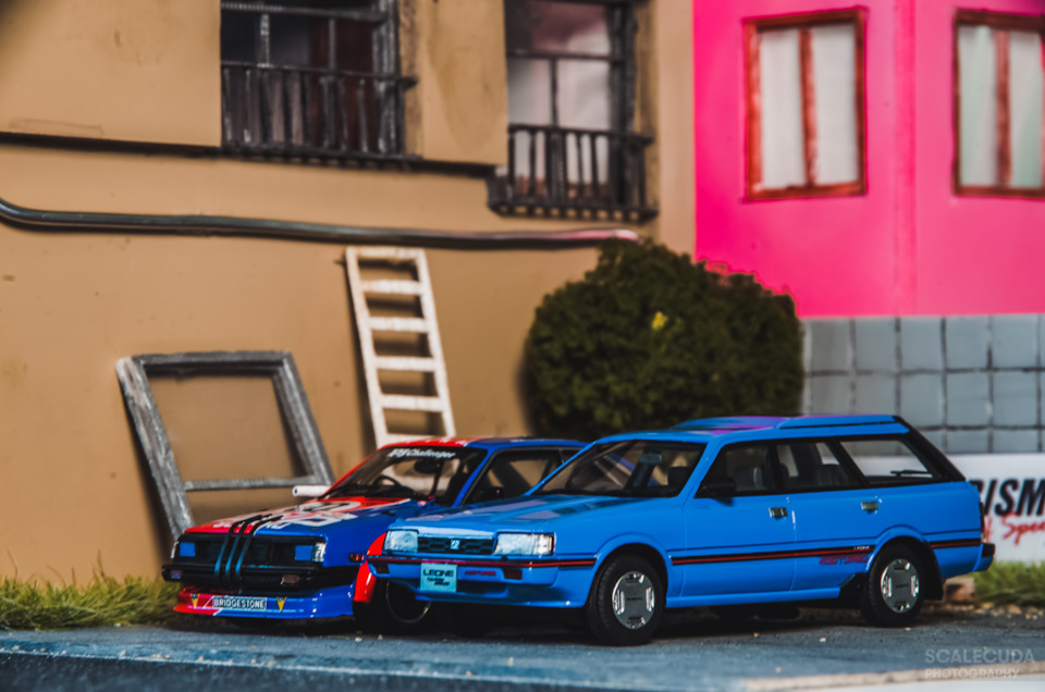 1:43 Subaru Leone TOURING WAGON 1984 🚙 (Hi Story